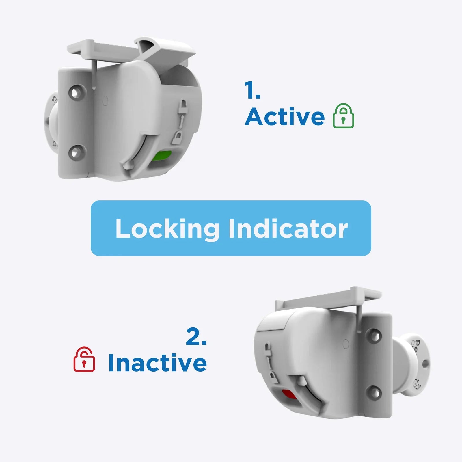 ShopToVista™️ Unbreakable Magnetic Locks (Full Set Of 5 Locks + 2 Keys)