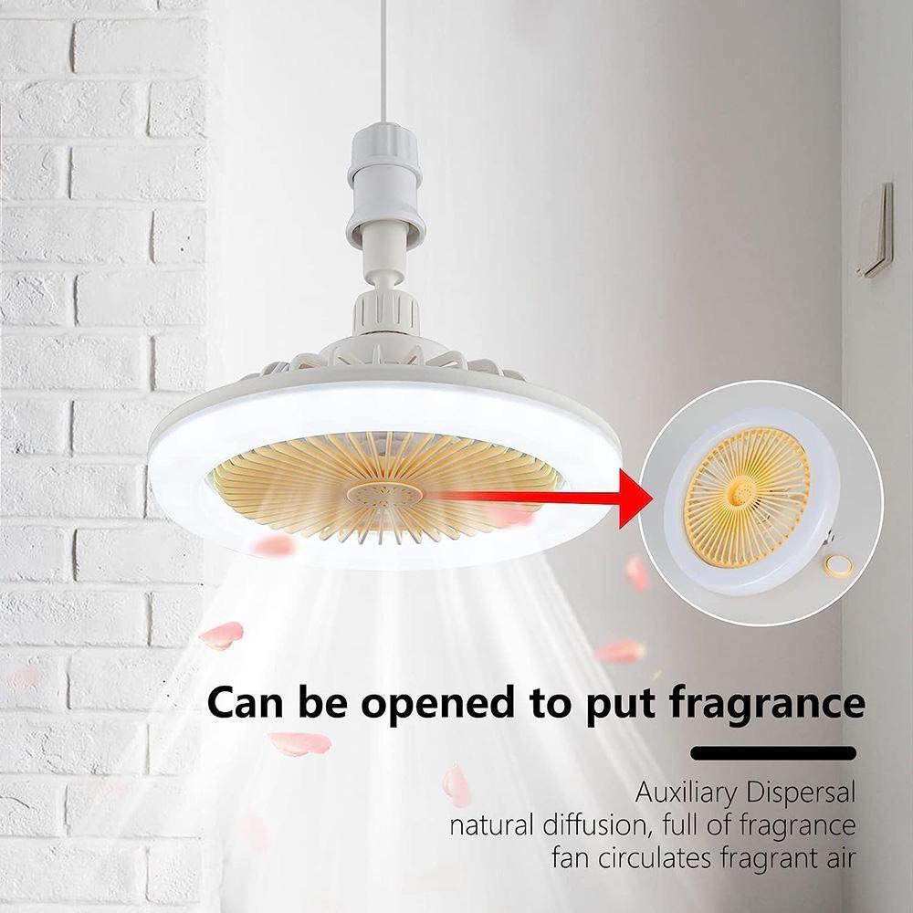 ShopToVista™️ Smart Led Light Lamp & Ceiling Cooler Fan With Remote Control