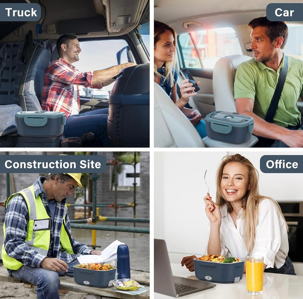 ShopToVista™️ Portable Electric Lunch Box & Food Warmer