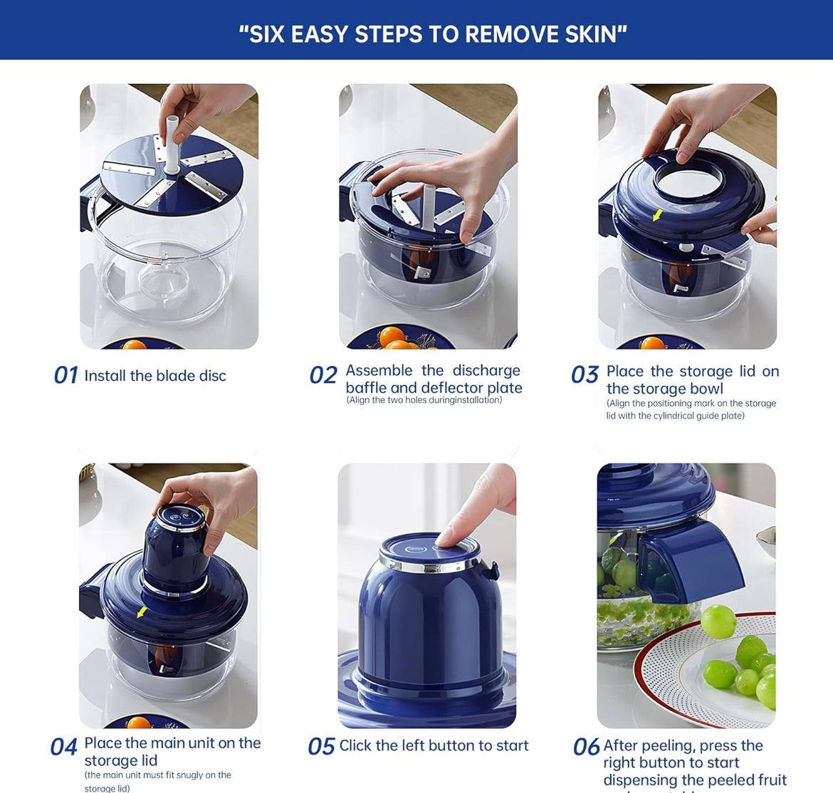 ShopToVista™️ Electric Smart Fruits & Vegetables Peeler