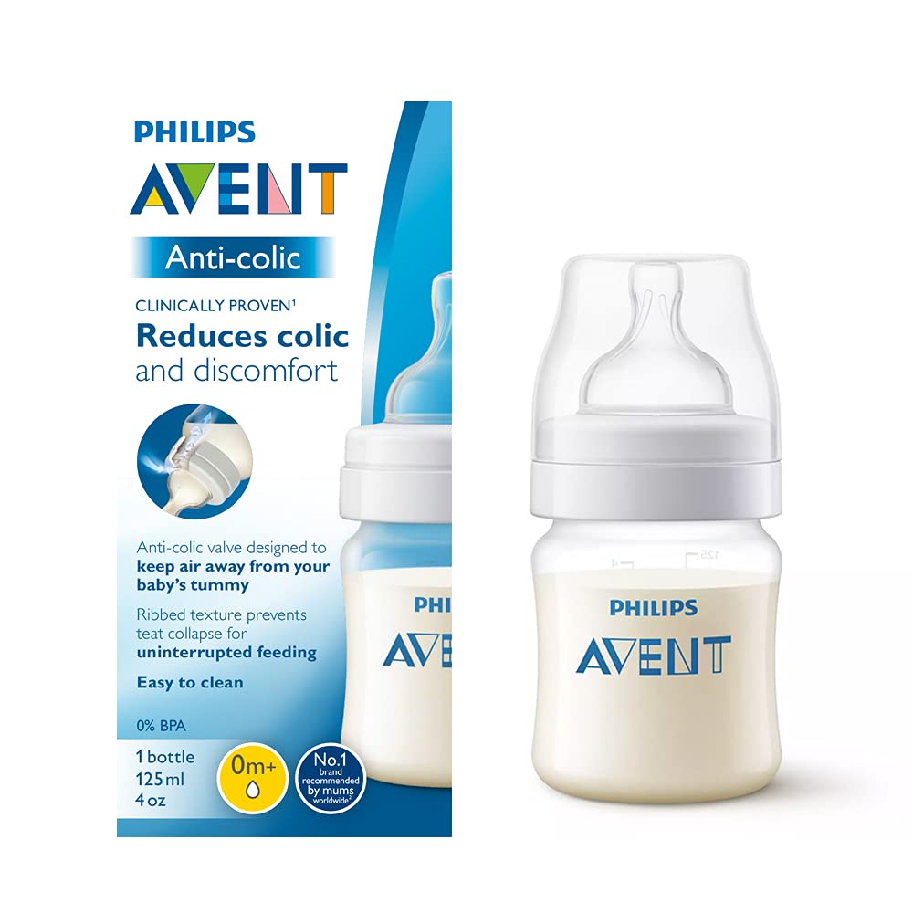 ShopToVista™️ Anti-Colic Baby Feeding Bottle (Original 125ML For 1-6 Months)