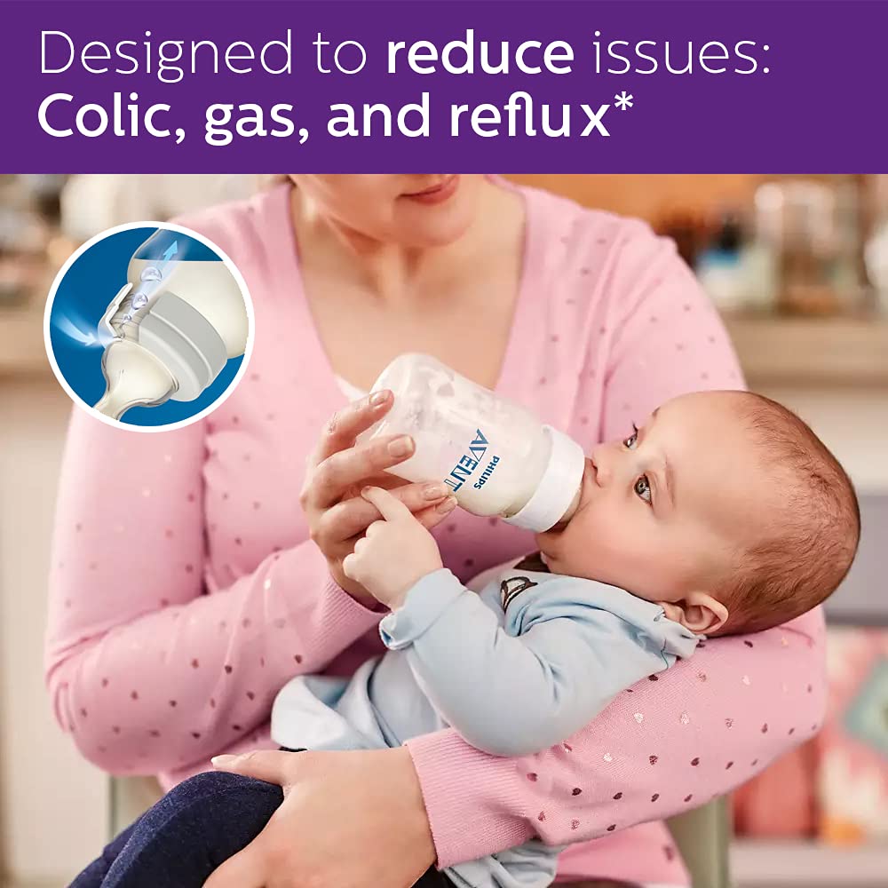 ShopToVista™️ Anti-Colic Baby Feeding Bottle (Original 125ML For 1-6 Months)