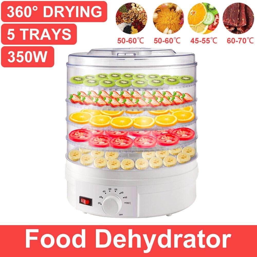 ShopToVista™️ Digital Adjustable Timer & Temperature Food Dehydrator