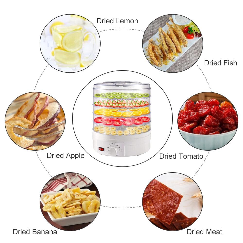 ShopToVista™️ Digital Adjustable Timer & Temperature Food Dehydrator