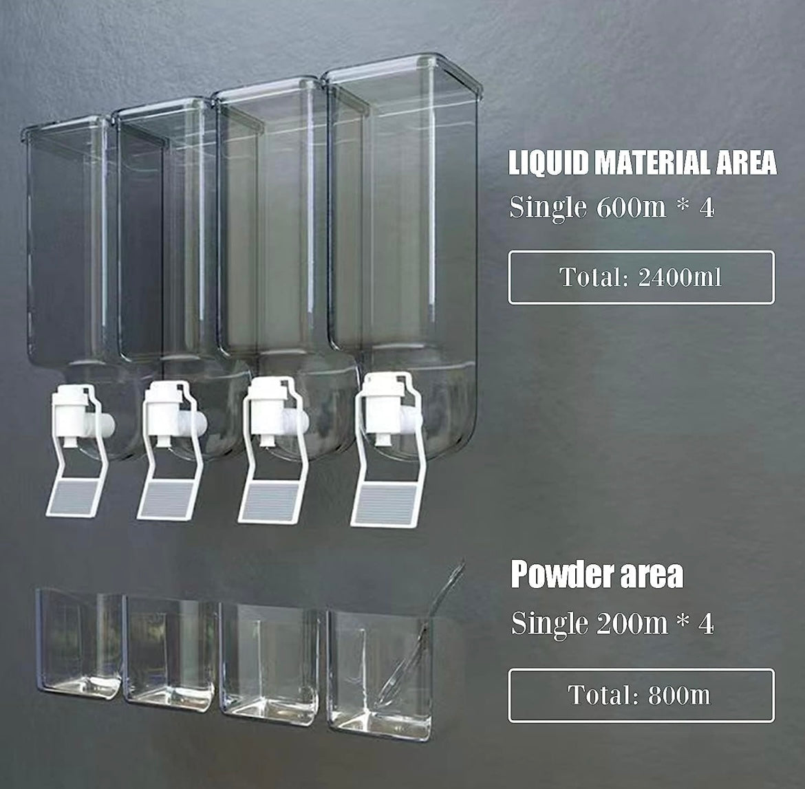 ShopToVista™️ Wall Mounted Spice Rack Organizer With Oil Dispenser