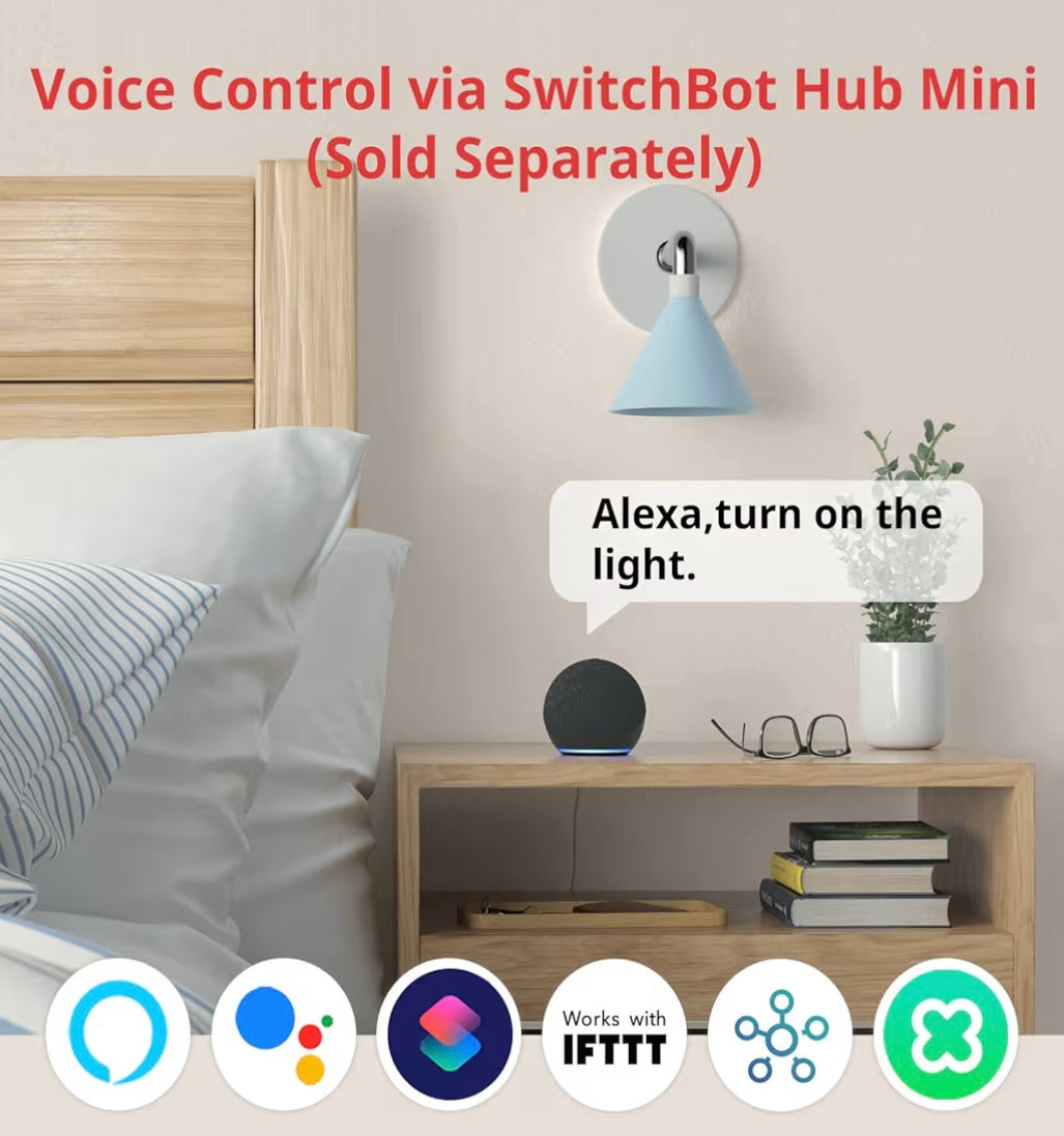 ShopToVista™️ Smart Automatic Switch Bot with Remote - Works on App & Remote (6 Months Warranty)