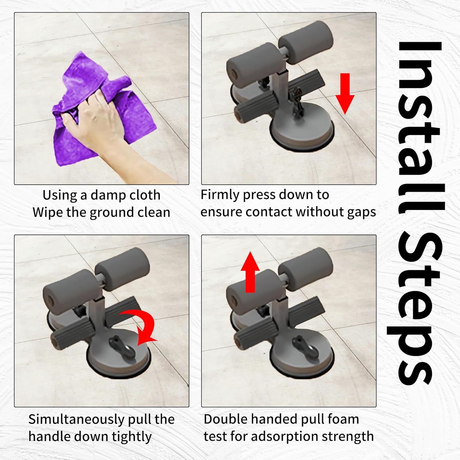 ShopToVista™️ Suction Workout Bar With Resistance Bands