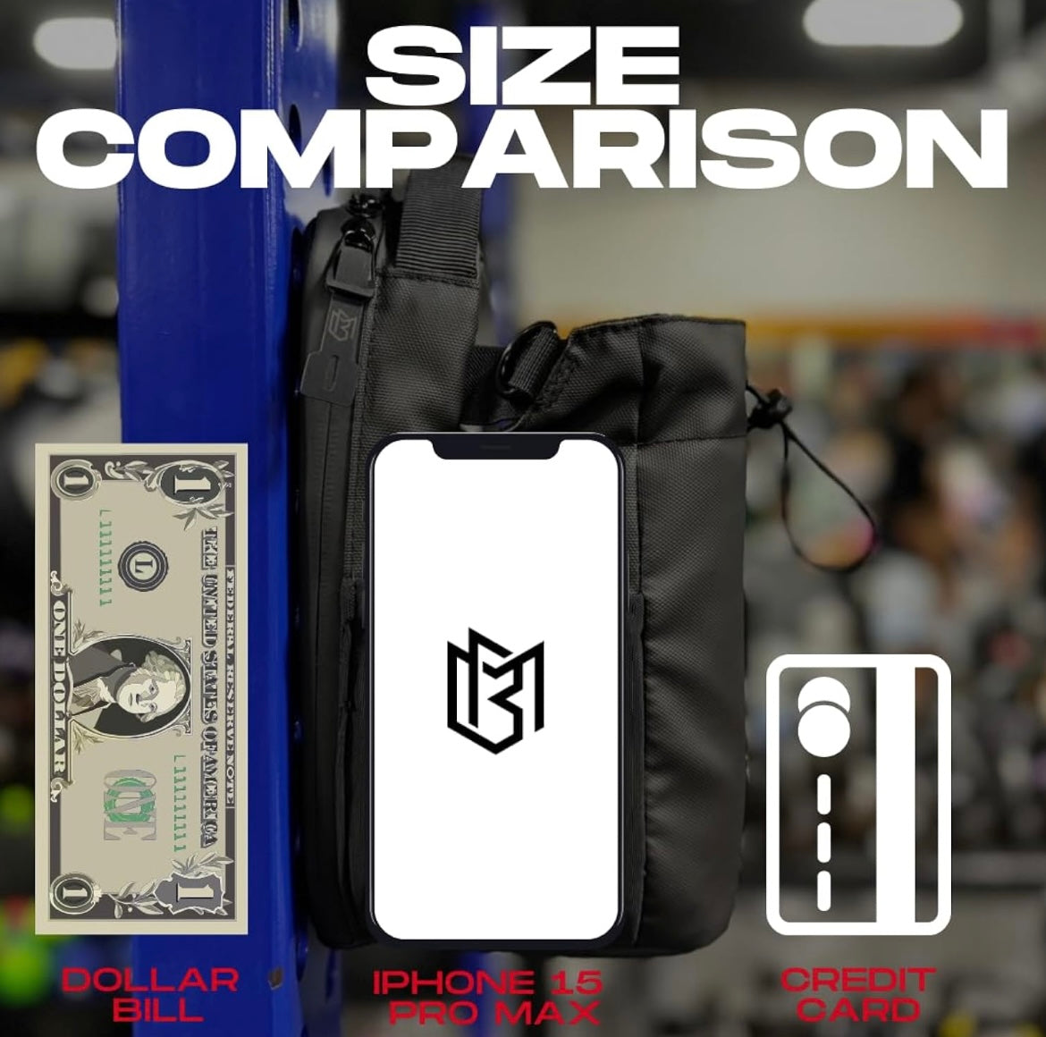 ShopToVista™️ Magnetic Gym Bag For Men & Women (Big Size)