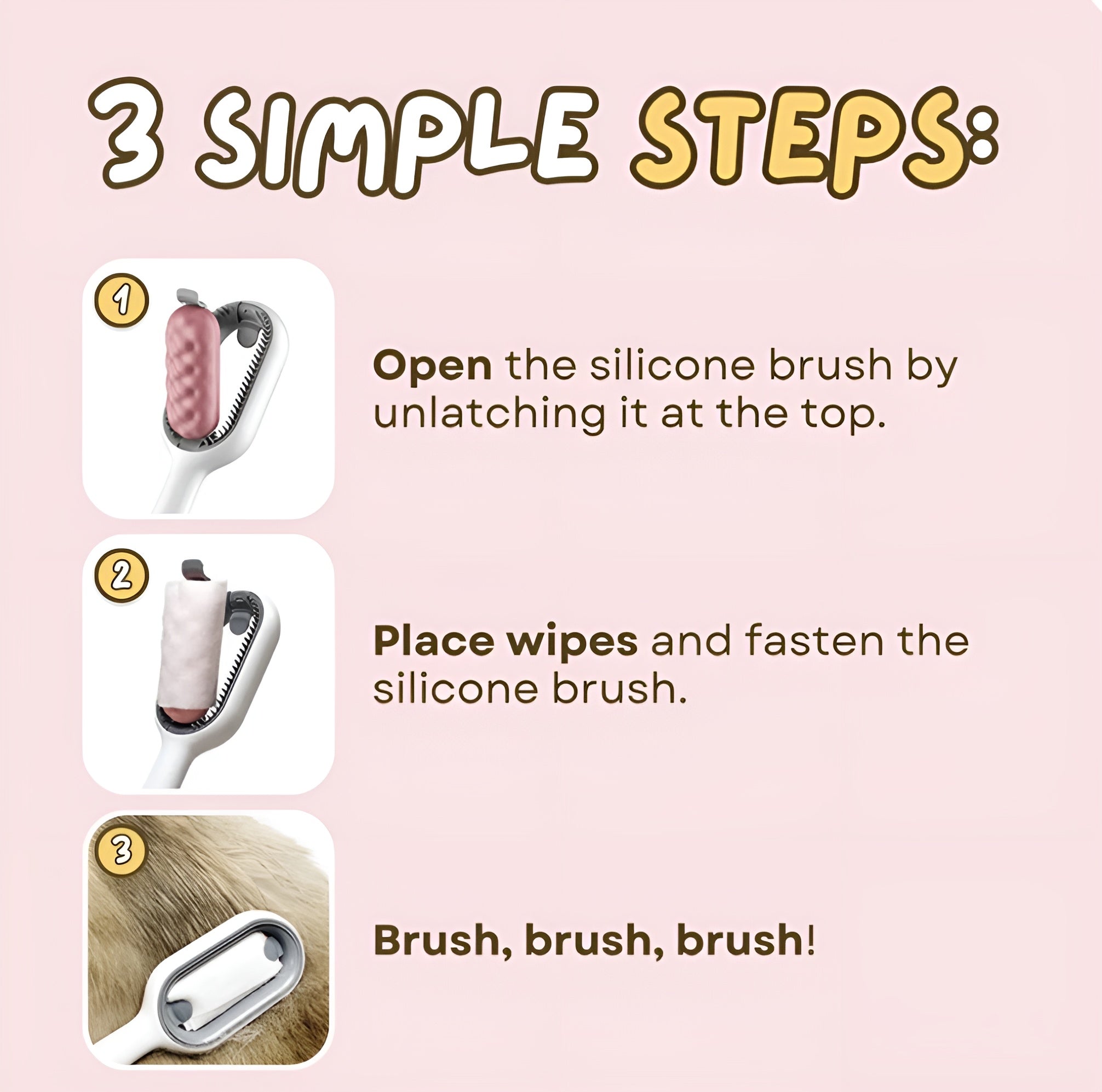 ShopToVista™️ 2 in 1 Pet Hair Cleaner & Massager