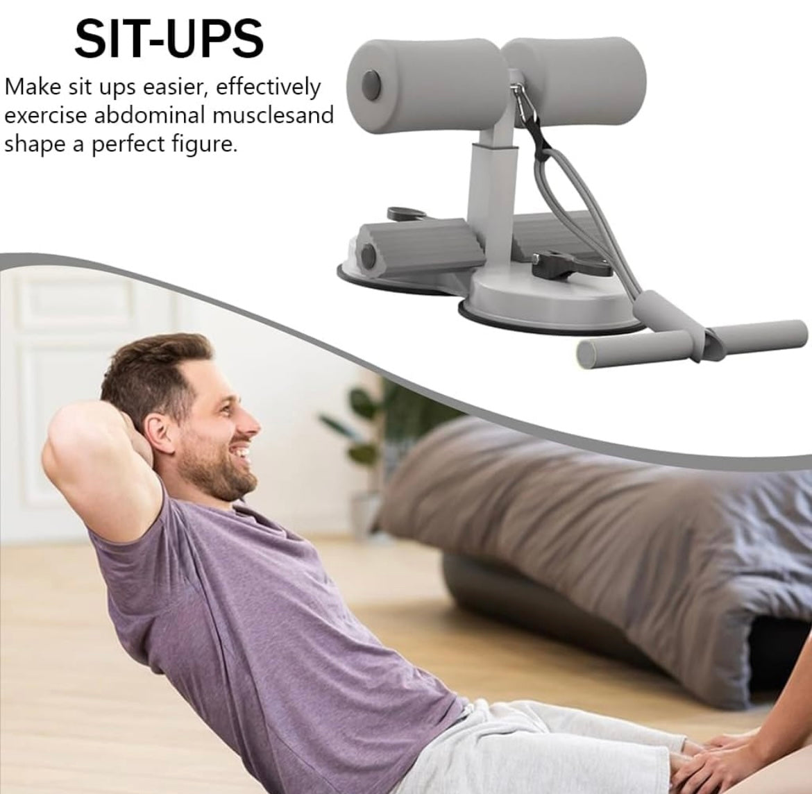 ShopToVista™️ Suction Workout Bar With Resistance Bands