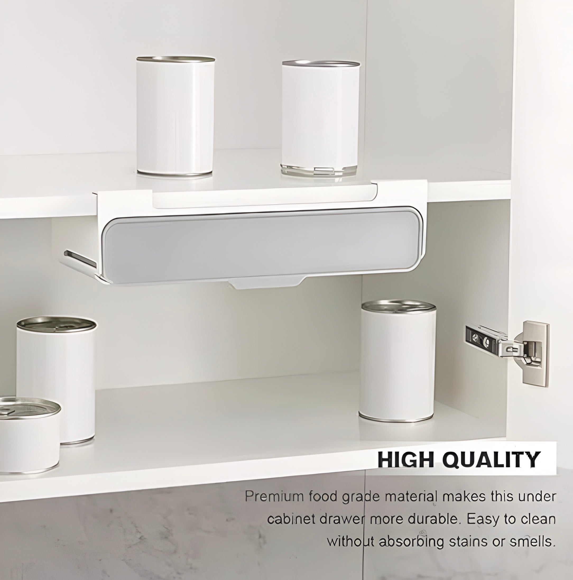 ShopToVista™️ Wall Mounted Spice Rack Storage Organizer With 7 Glass Jars