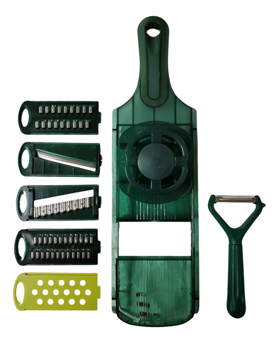 ShopToVista™️ 5 in 1 Fruit & Vegetable Slicer, Grater & Cutter