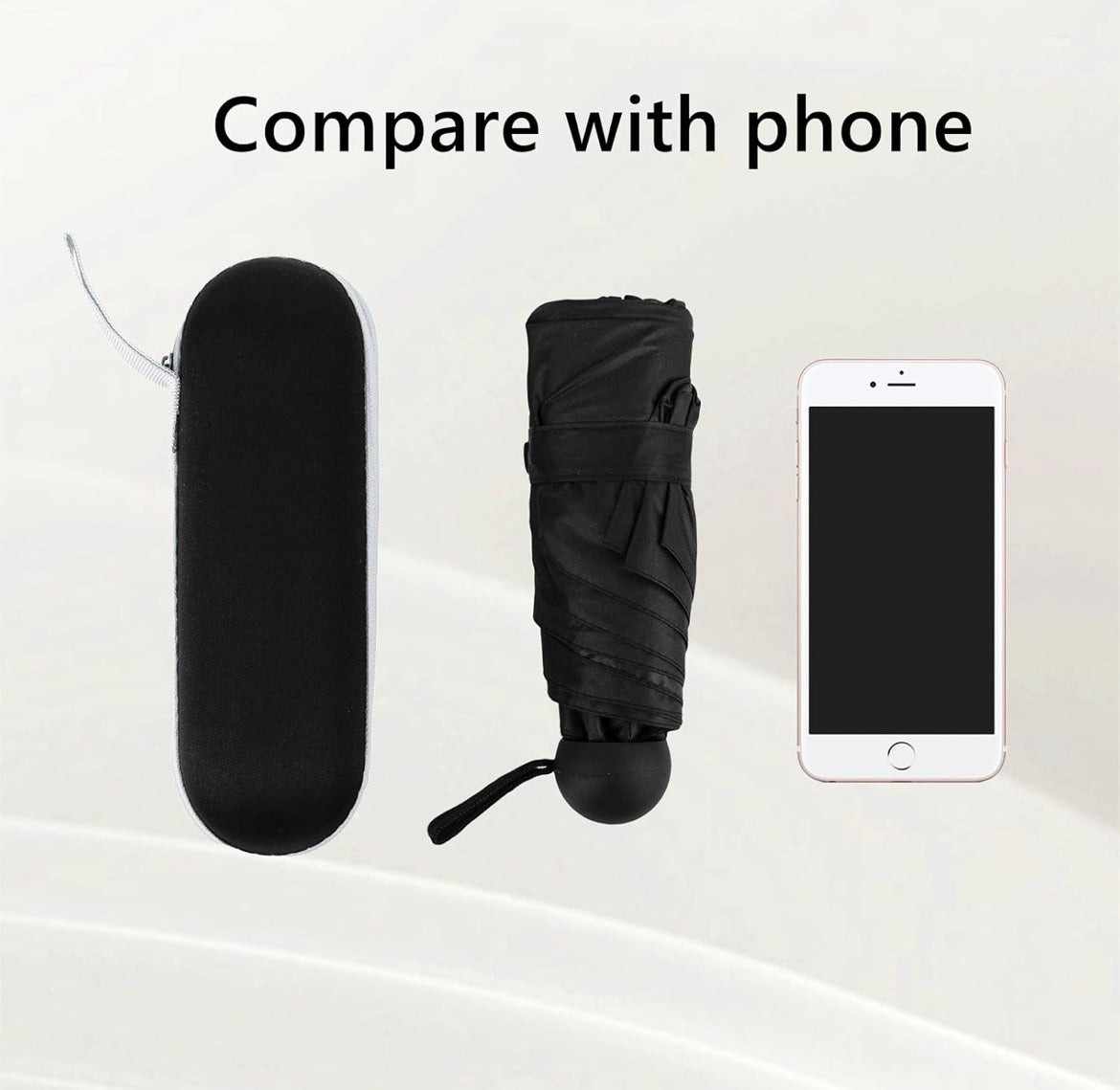 ShopToVista™️ Mini Foldable Capsule Umbrella With Box (UV Protection & Waterproof)