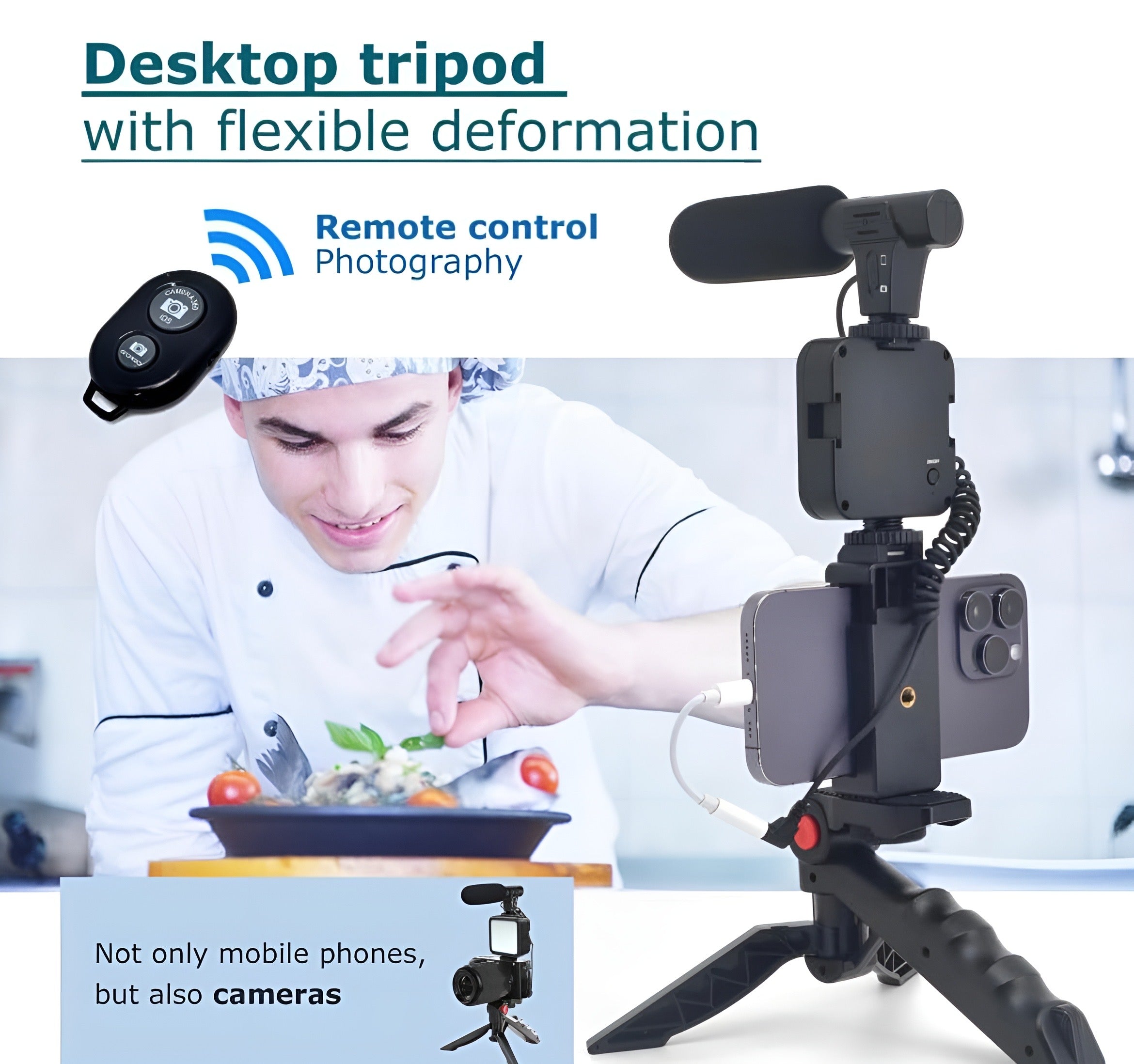 ShopToVista™️ Vlog Shooting Kit (Full Set With 1 Year Warranty)