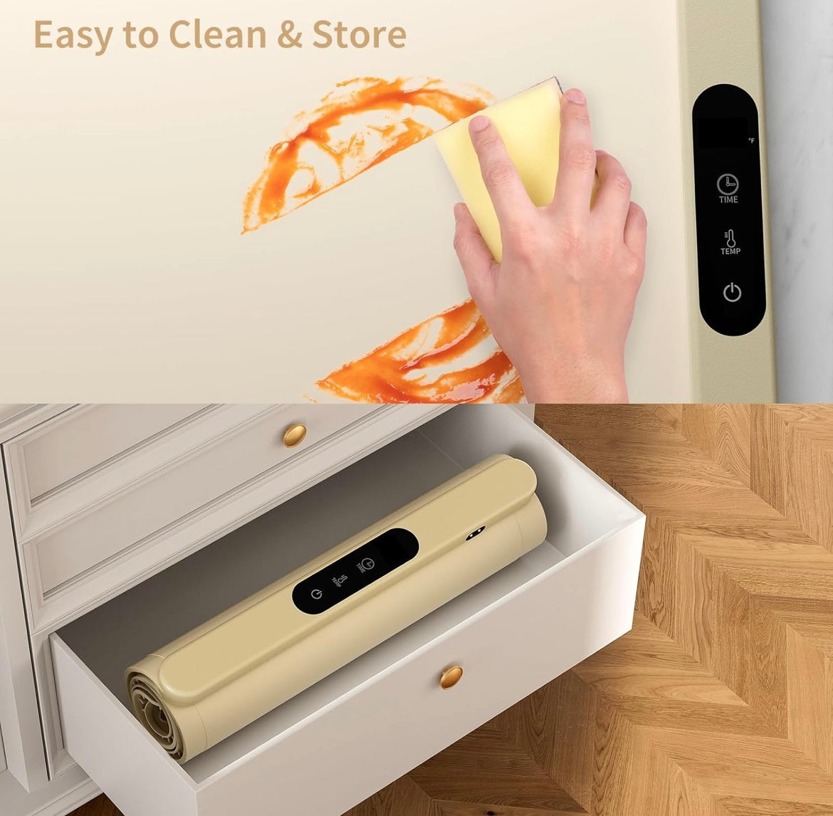 ShopToVista™️ Fast Heating Silicone Food Warming Tray Mat