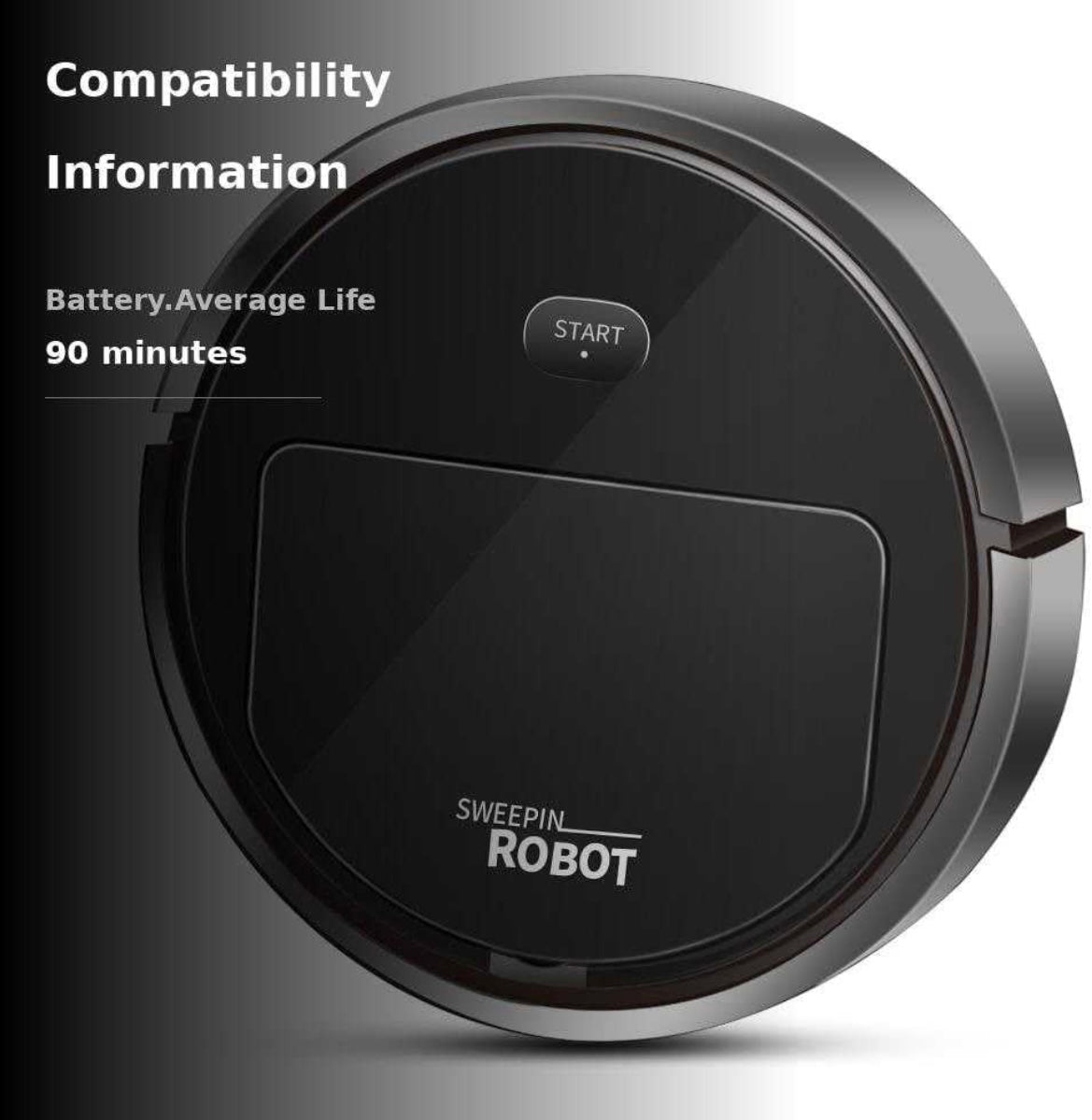 ShopToVista™️ Automatic Smart Robot Vacuum Cleaner (With 1 Year Warranty Card)
