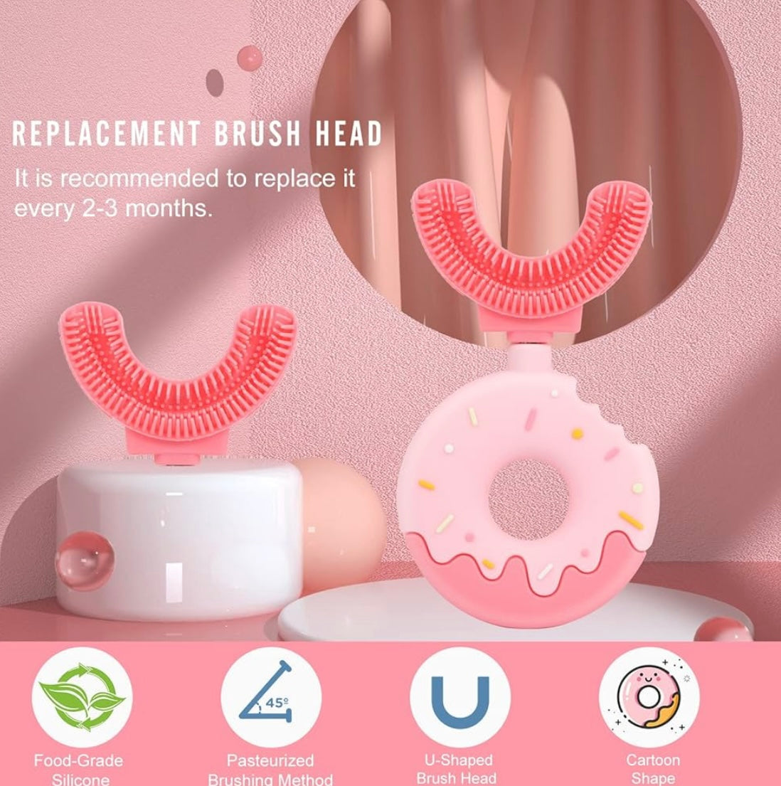 ShopToVista™️ U-Shaped Soft Toothbrush For Kids