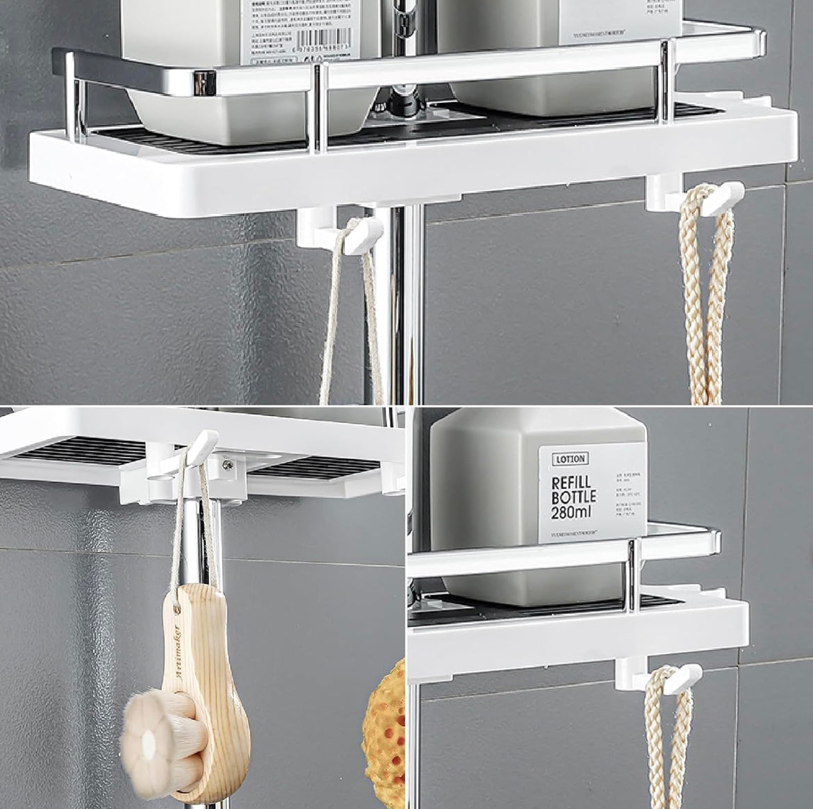 ShopToVista™️ Smart Bathroom shower Rack