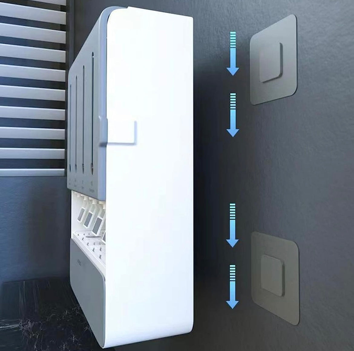 ShopToVista™️  Wall Mounted Spice Rack Organizer With Oil Dispenser