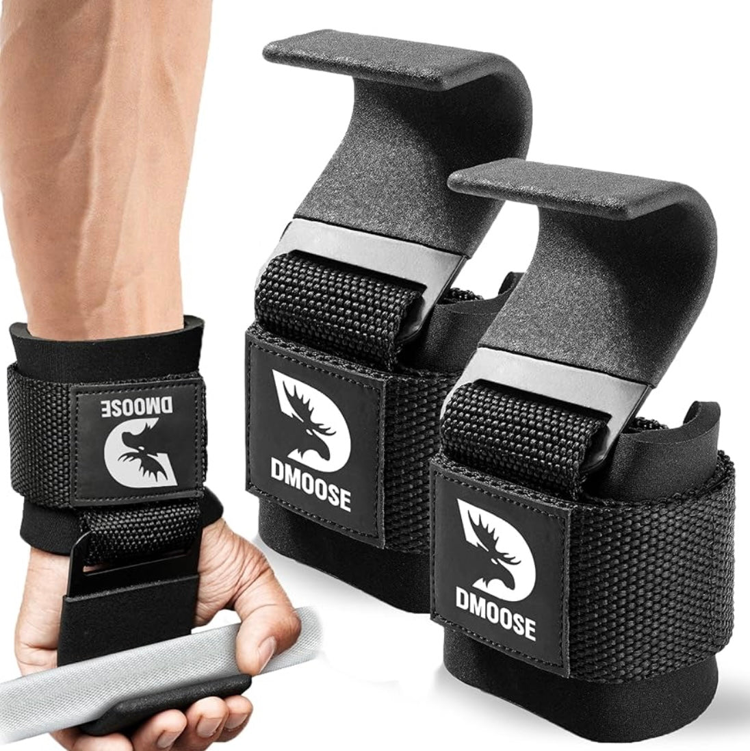 ShopToVista™️  Gym Lifting Hand Power Hooks (2 Pieces)