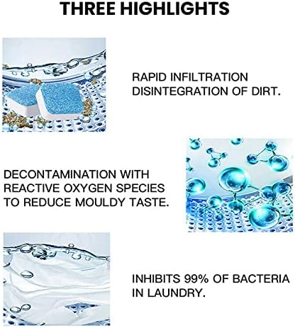 ShopToVista™️ Washing Machine Tablet Cleaners Descalers (12 Packs)