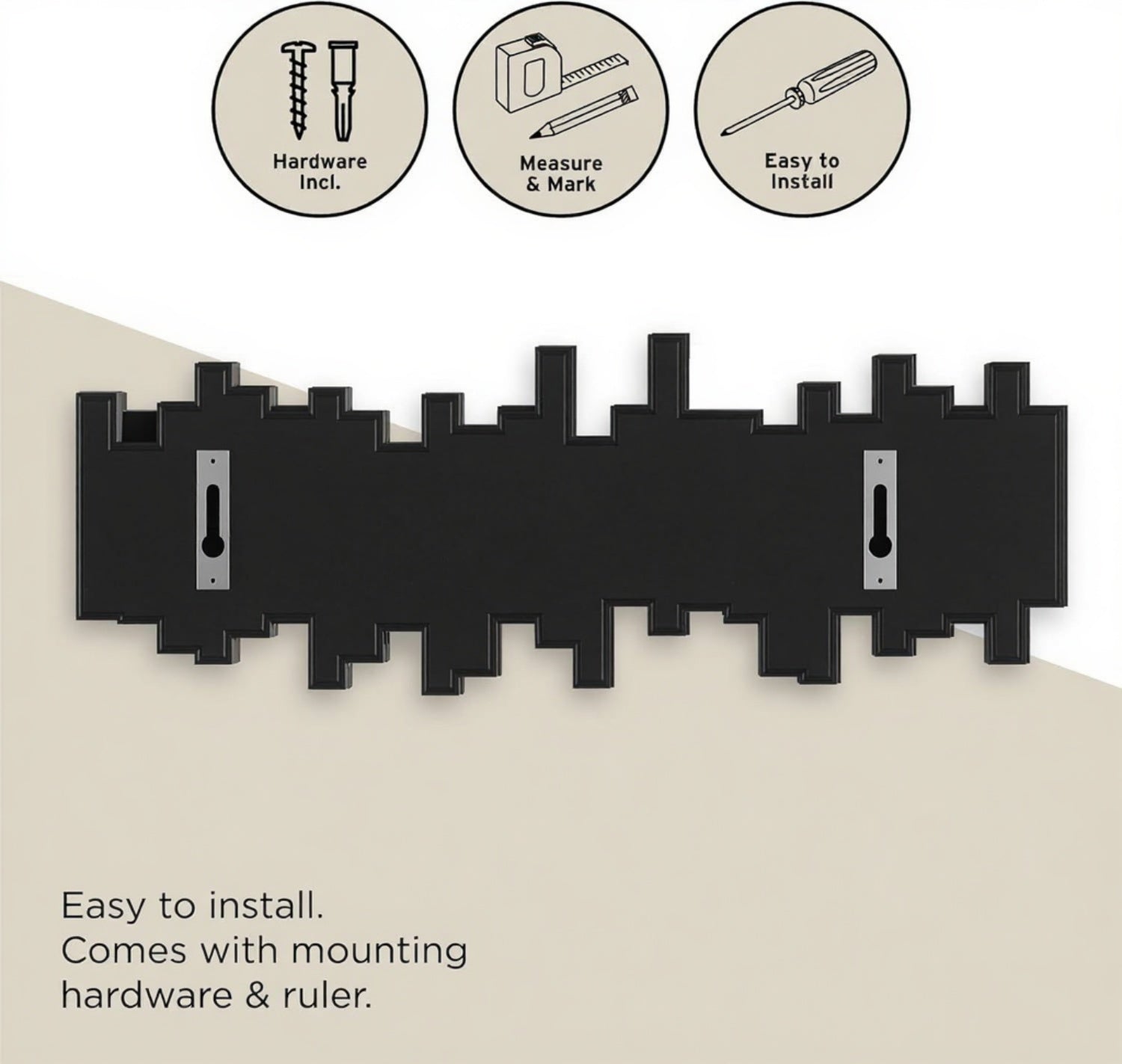 ShopToVista™️ Wall Mounted Modern Hanging Hooks