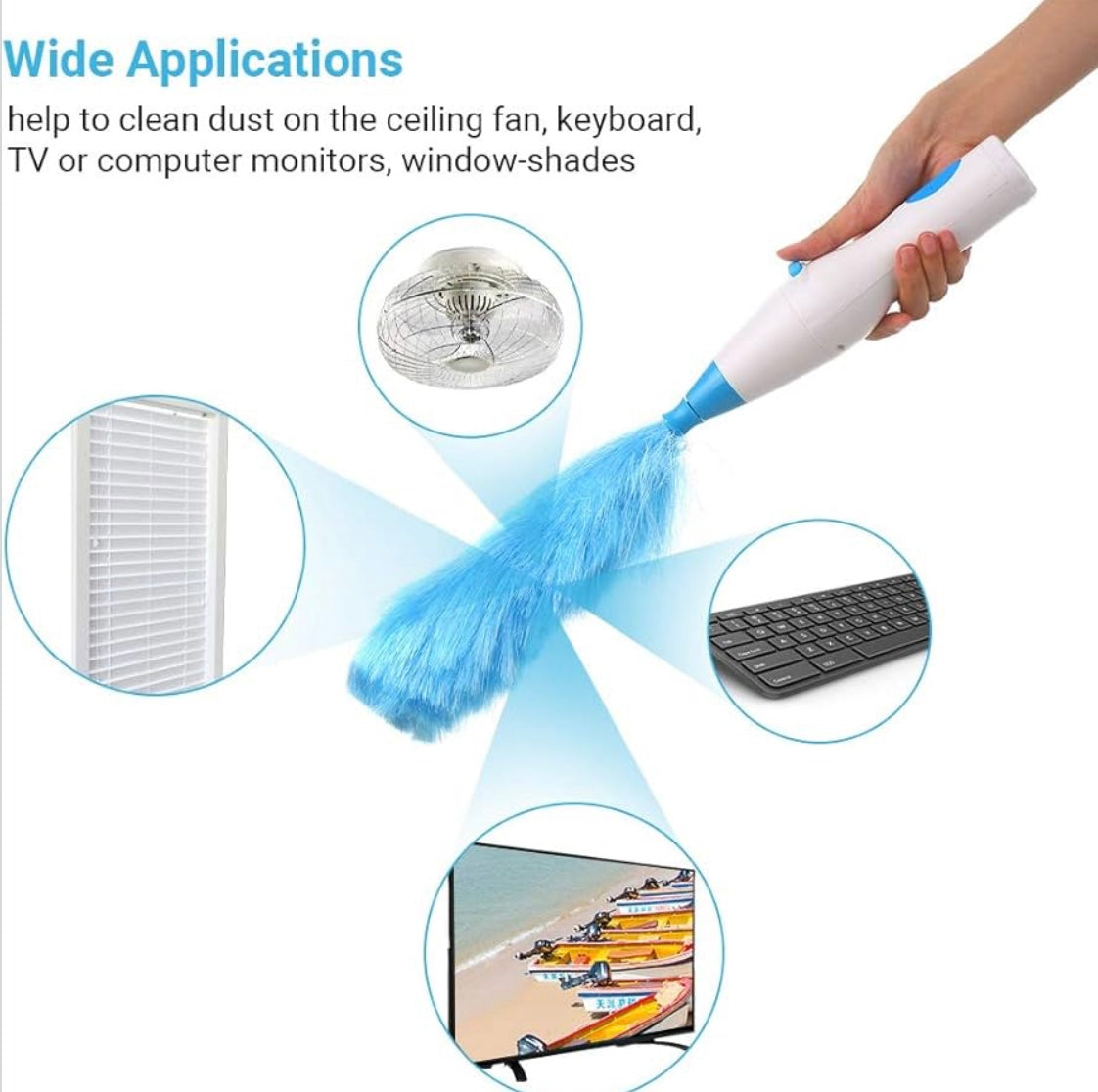 ShopToVista™️  Multifunctional Electric Dust Cleaner