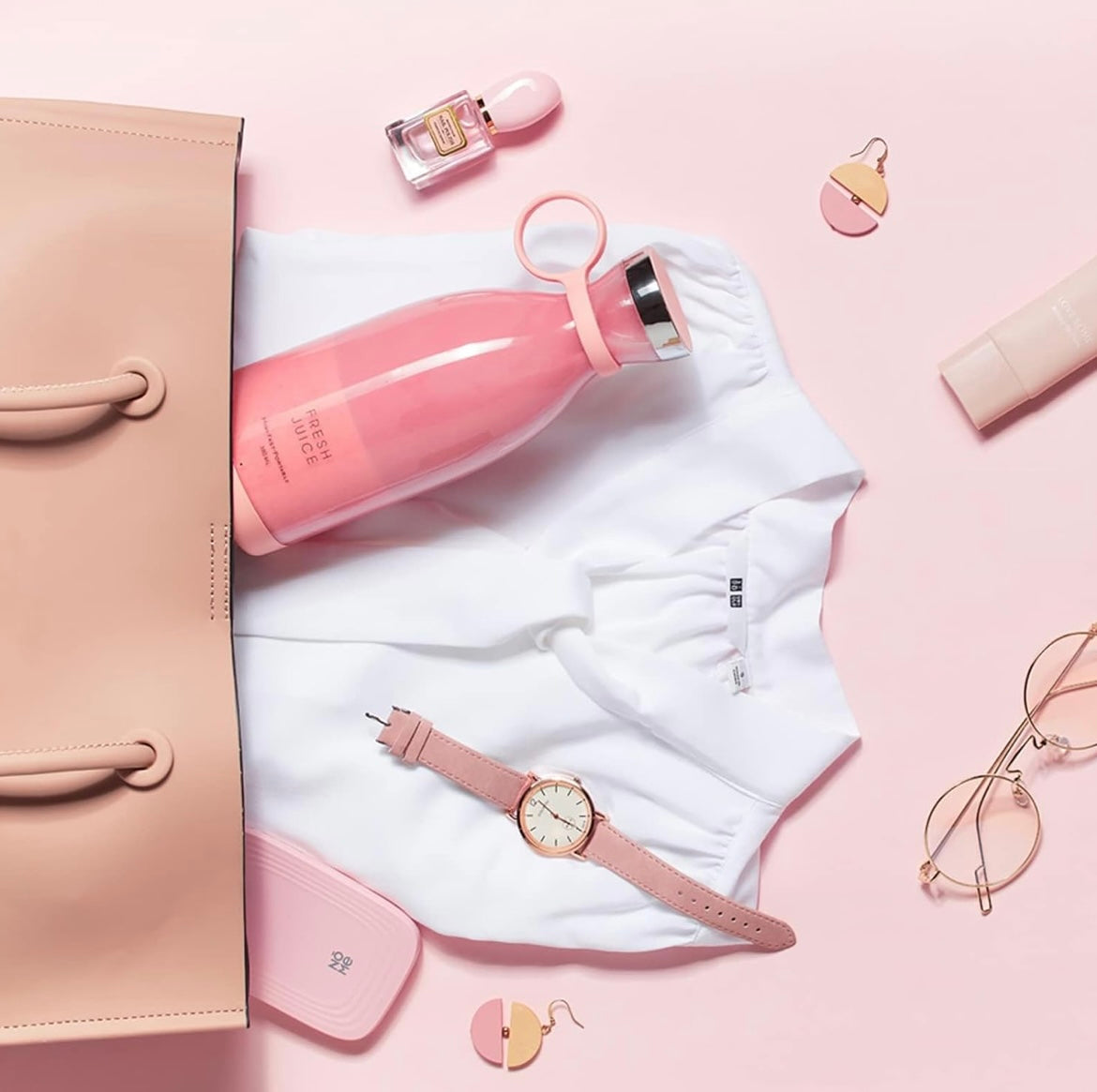 ShopToVista™️  3 in 1 Electric Glass Blender For Juices, Smoothies & Shakes (350ML Original Model)