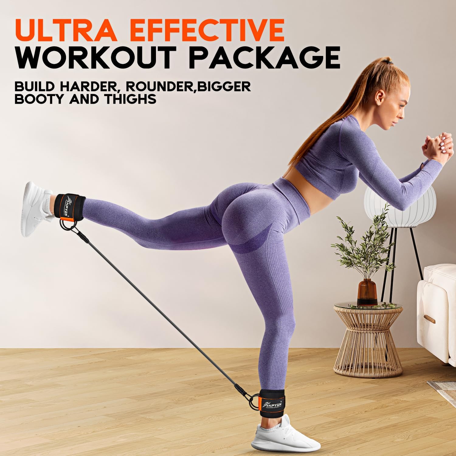 ShopToVista™️  Butt & Glutes Weighted Ankle Resistance Bands