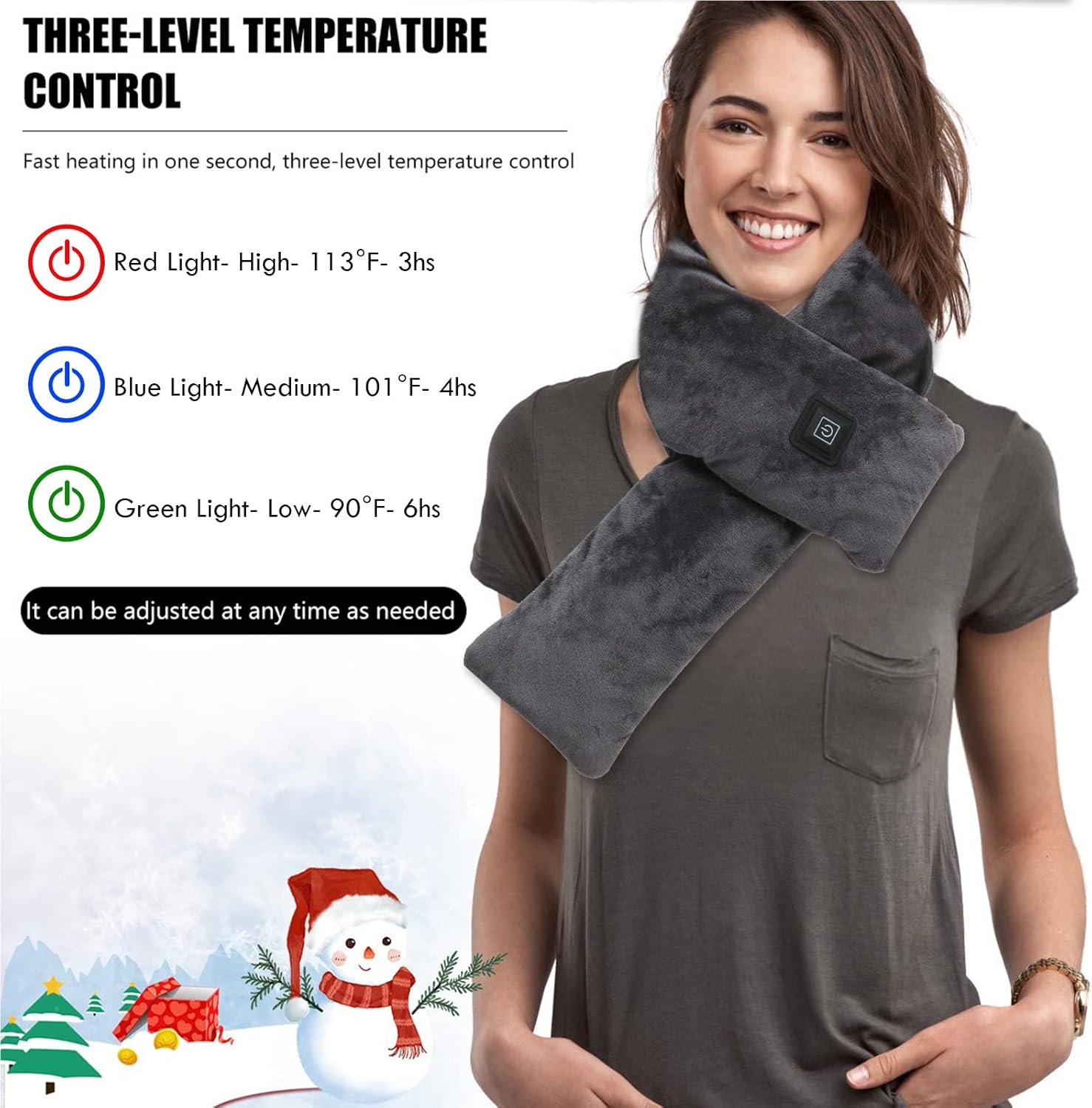 ShopToVista™️  Adjustable Electric Heating Scarf (Water-Proof)