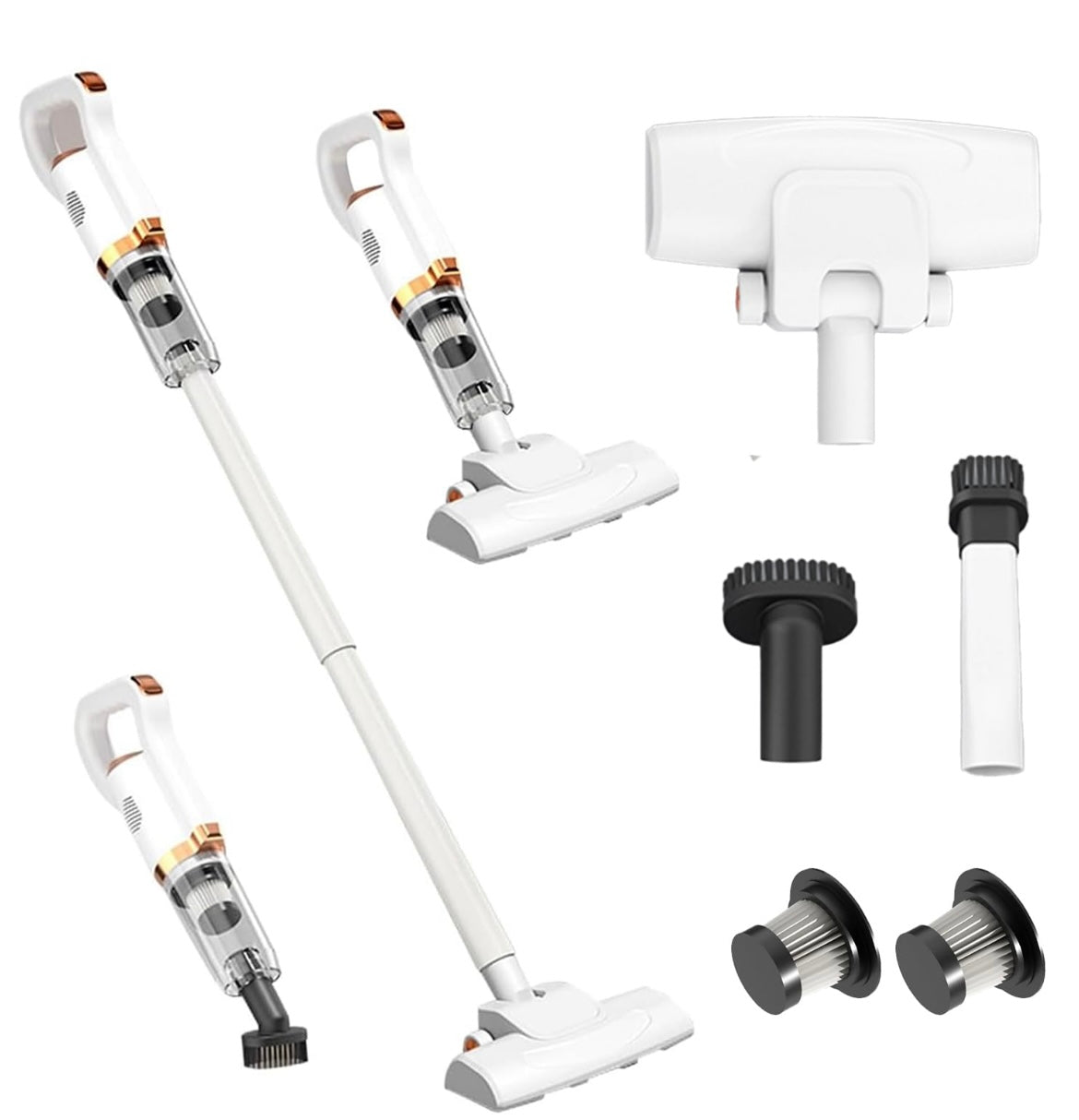 ShopToVista™️ 4 in 1 Rechargeable Cordless Vacuum Cleaner