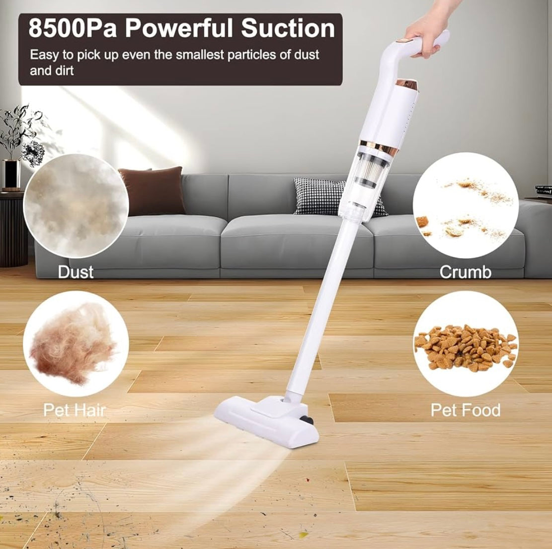 ShopToVista™️ 4 in 1 Rechargeable Cordless Vacuum Cleaner
