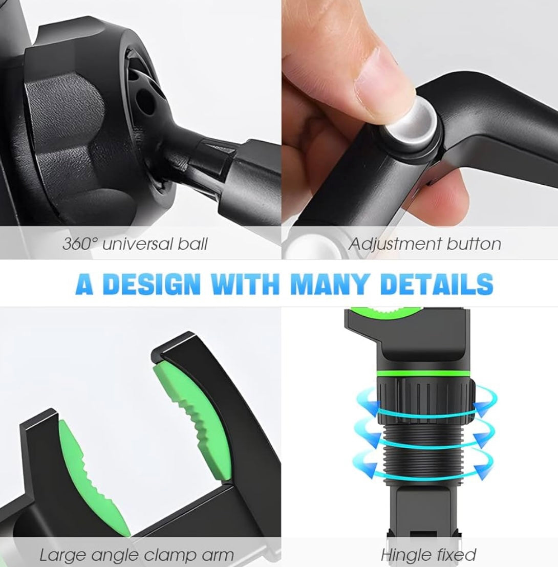 ShopToVista™️ 360° Rotatable & Adjustable Car Phone Holder
