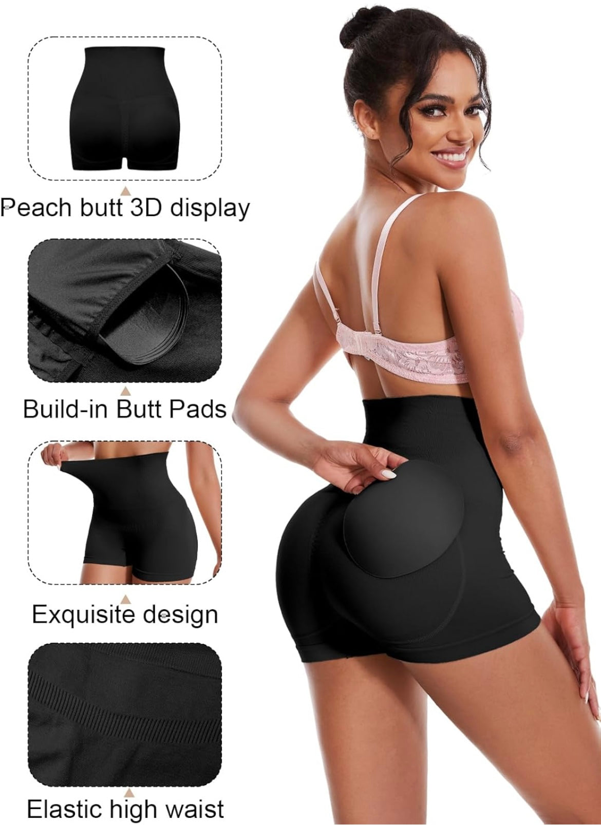 ShopToVista™️ SculptLift High-Stretch Butt & Hip Lifting Shorts (Free Size)