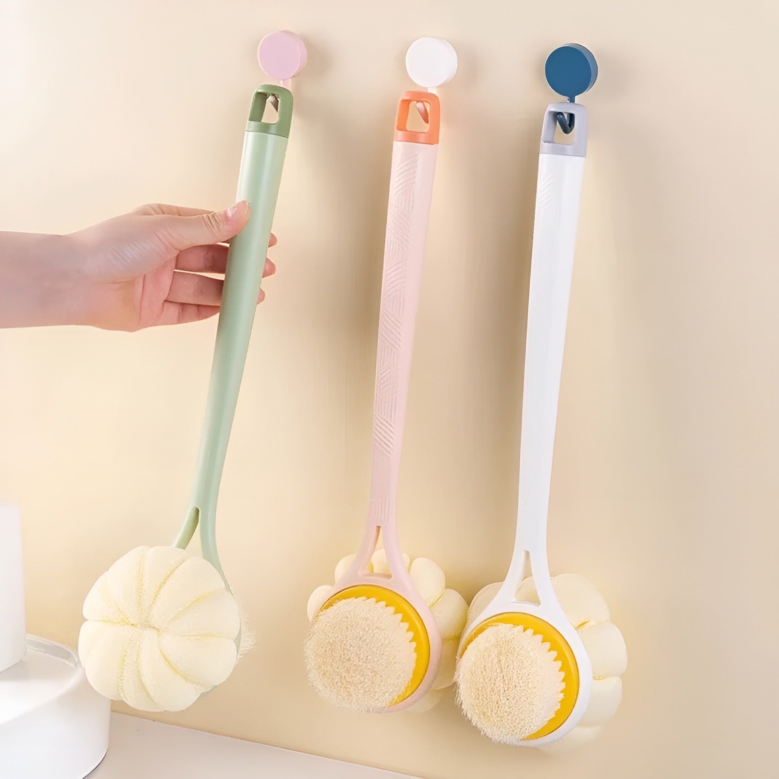 ShopToVista™️ 2 In 1 Double-Sided Bath Brush Cleaner