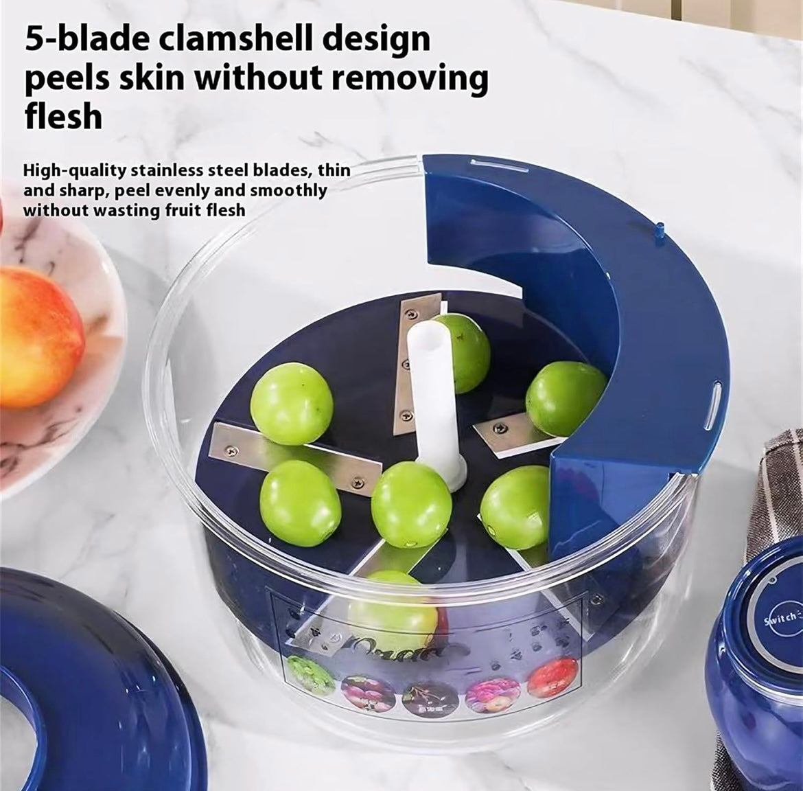 ShopToVista™️ Electric Smart Fruits & Vegetables Peeler